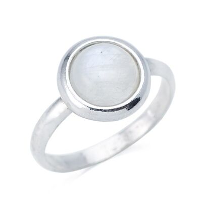 MOON STONE SILVER RING_17