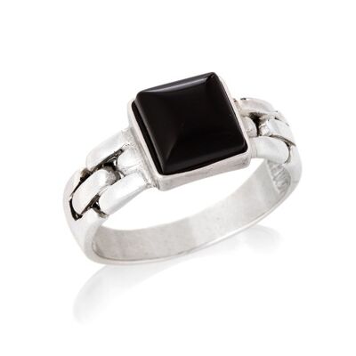 SILVER ONYX RING_1