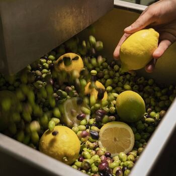 Huile d'olive aromatisée au citron de Sorrente (250 ml) 2
