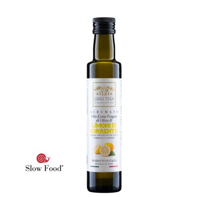 Huile d'olive aromatisée au citron de Sorrente (250 ml)