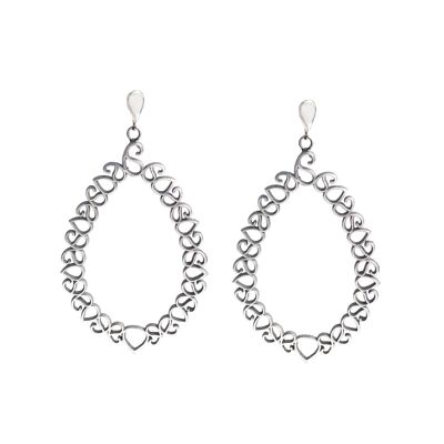 Boucles d'oreilles grandes gouttes Zahra