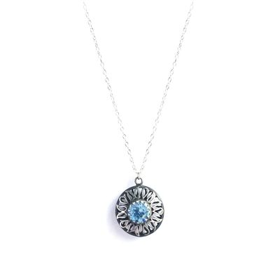 Collier Alia Bleu Swarovski