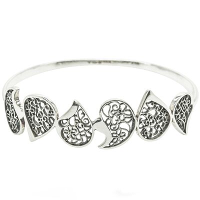 Bracelet en filigrane Paisley