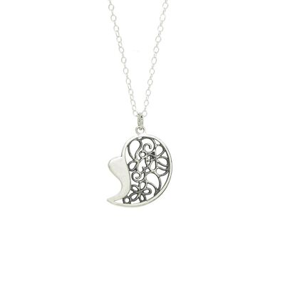 Heart Filigree Pendant