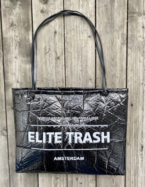 "Elite Trash" in Black