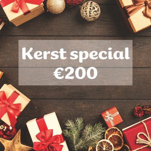 Kerst special pakket | T.W.V. € 200,-