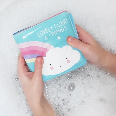 Cloud and friends bath book