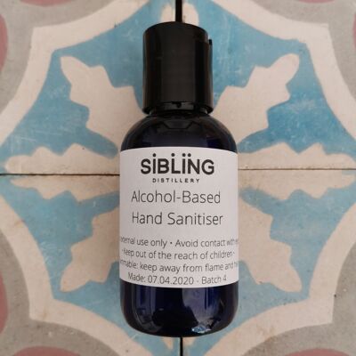 Four Pack Sibling Hand Sanitiser Rub 70% Alcohol – Grapefruit & Mint.