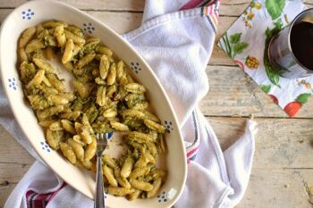 Cavatelli aux haricots et rapini, pâtes artisanales italiennes prêtes à cuire avec assaisonnement - 3 portions 3