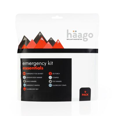 Kit de elementos esenciales de emergencia