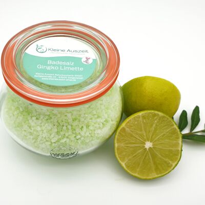 Sel de Bain Ginkgo Citron Vert