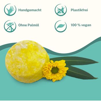 Shampoo Bar Vanilla - pour les cheveux qui regraissent rapidement et les pointes sèches 3