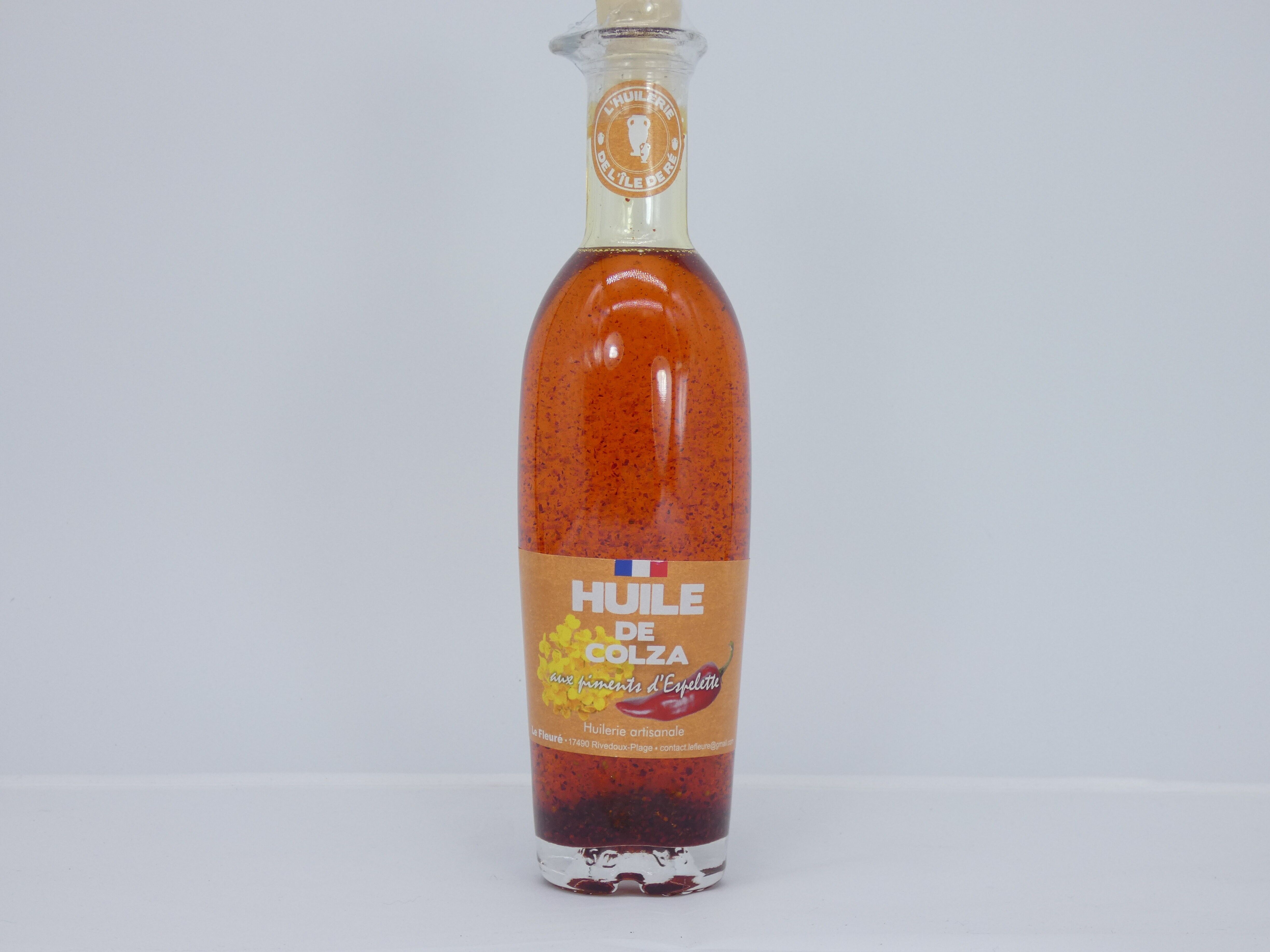 Rapeseed Oil with Espelette Pepper, Pouring Spout