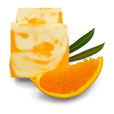 Duschbutter Orangentraum - vegan - für besonders trockene Haut - Originalgröße