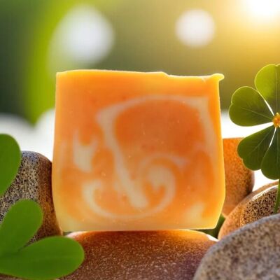 Orangentraum shower butter - vegan - for particularly dry skin - original size