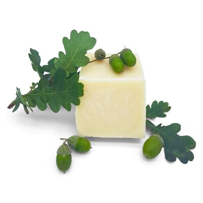 Oak hair soap - vegan - for normal to dry hair and dandruff - - also suitable as body soap - original size