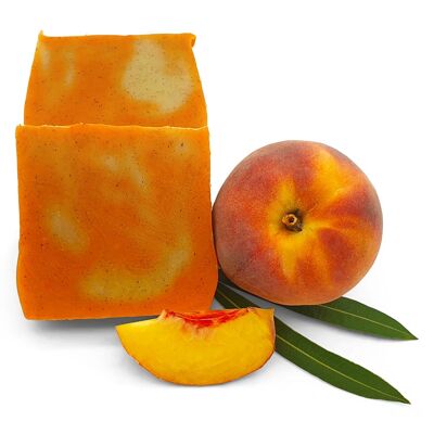 Peach passion fruit peeling soap - original size