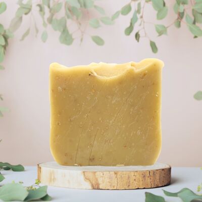 Savon miel au lait d'avoine - vegan - format original
