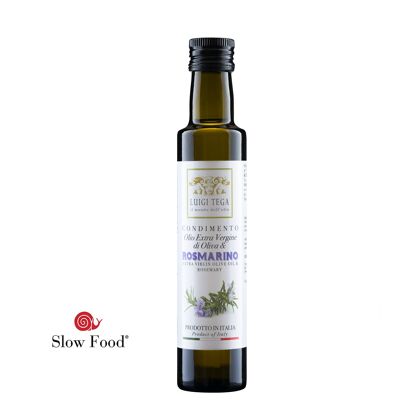 Olio d'oliva aromatizzato al rosmarino (250 ml)