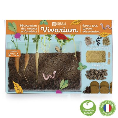 Vivarium Observation des racines