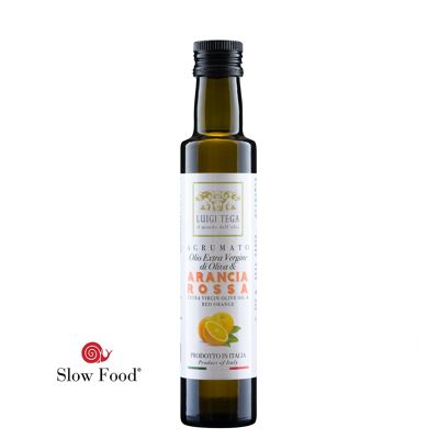 Huile d'olive aromatisée à l'orange sanguine (250 ml)