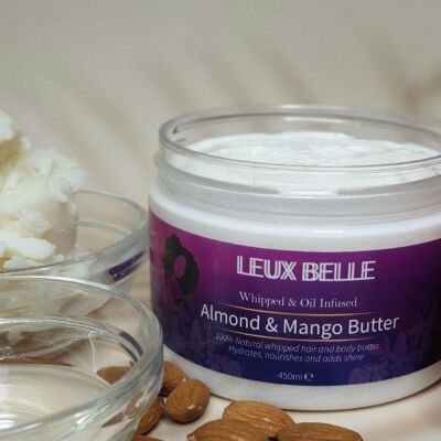 Whipped Almond & Mango Butter - 250ml Jar