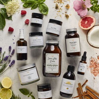 Get Completely Well..all of our Products in one Bundle - With Springtime Soother Elixir - With Cinnamon & Sweet Orange scent Pure Protection