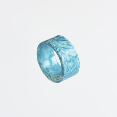 Bague MARBLE Ronde - INDIGO