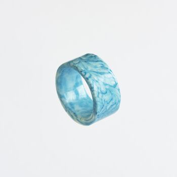 Bague MARBLE Ronde - INDIGO 1