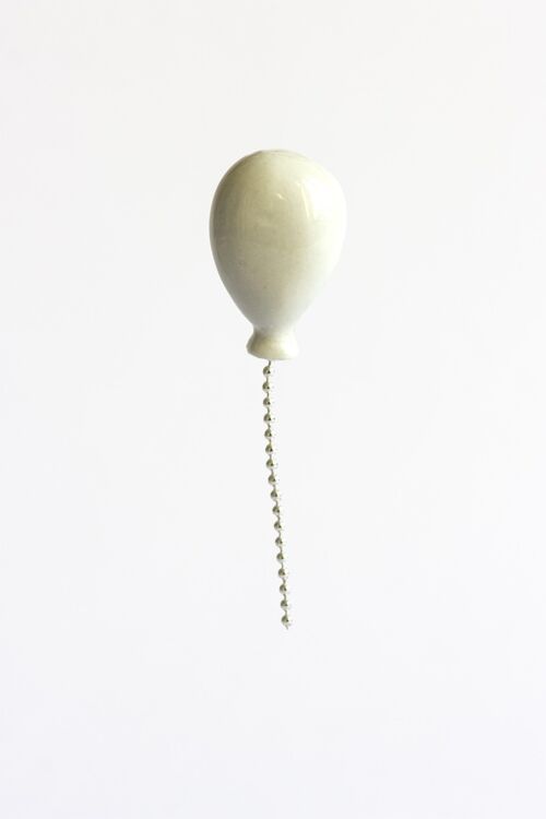 Lost Balloons pins - WHITE SILVER STRING