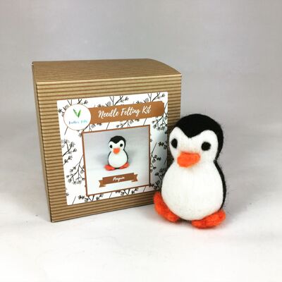 Penguin - Needle Felting Kit (Without Foam)
