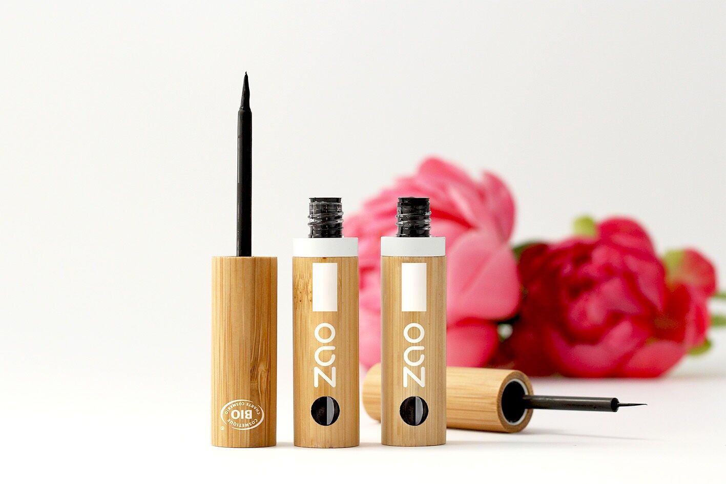 ZAO Eyeliner feutre 066 Noir intense *** bio, vegan & rechargeable