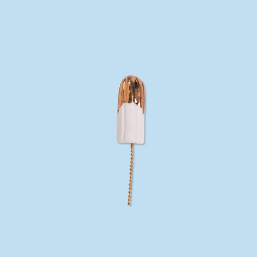 Tampon pin - with gold
