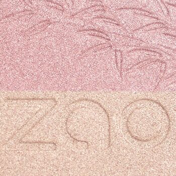 ZAO Refill Shine-up Powder duo 311 Pink & gold * organic & vegan 1