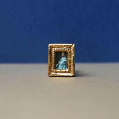 Mini pin art - Frida - Dorado