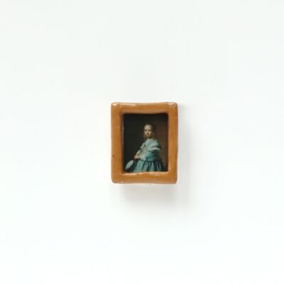 Mini pin art - charley - Brown