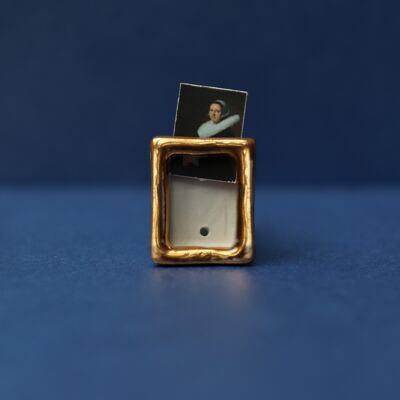 Mini pin art - charley - Gold