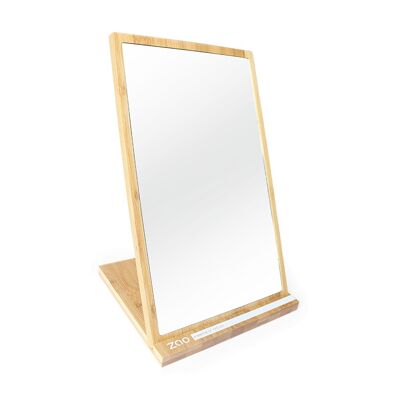 ZAO XL Specchio con base in bambù biologico e vegano