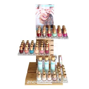 ZAO Nailpolish Display (empty) organic & vegan