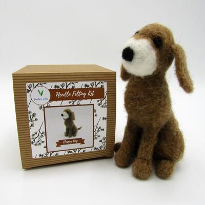 Floppy Dog - Needle Felting Kit (Without Foam)