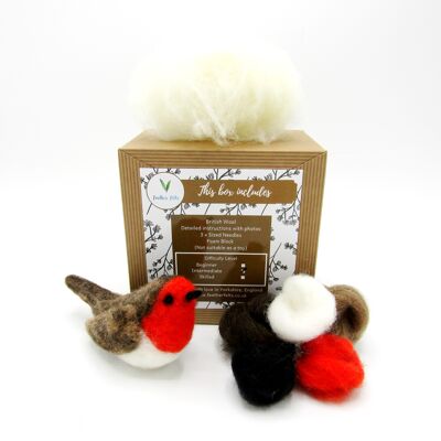 Robin - Needle Felting Kit (Without Foam)