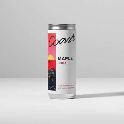 Coast Maple Soda - Cans