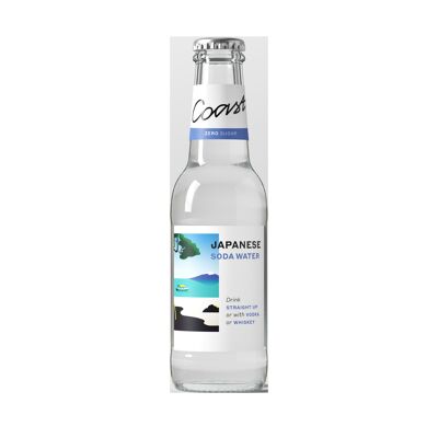 Coast Agua de Soda Japonesa - Botellas