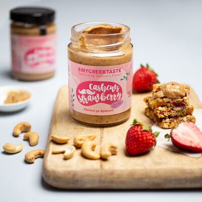 Cashews & Strawberry Spread  –  320gr