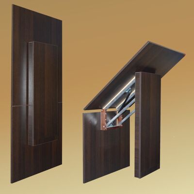 Folding table - Wall Mounted Wood Table