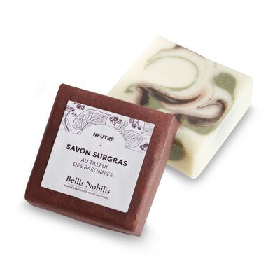 Natürliche Surgras-Seife mit Baronnies Linden 100 g - Neutrale Version ohne ätherische Öle