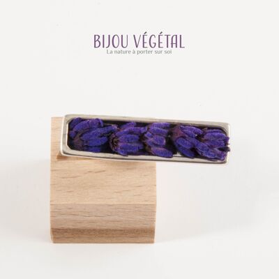Prestige silver ring Jardinière with scented lavender