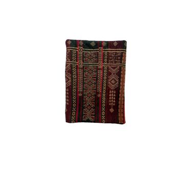 Housse de coussin en ferra tissé à la main Baluchi Kilim 2