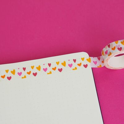 Hearts Washi Tape