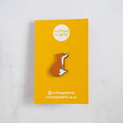 Little Fox Enamel Pin